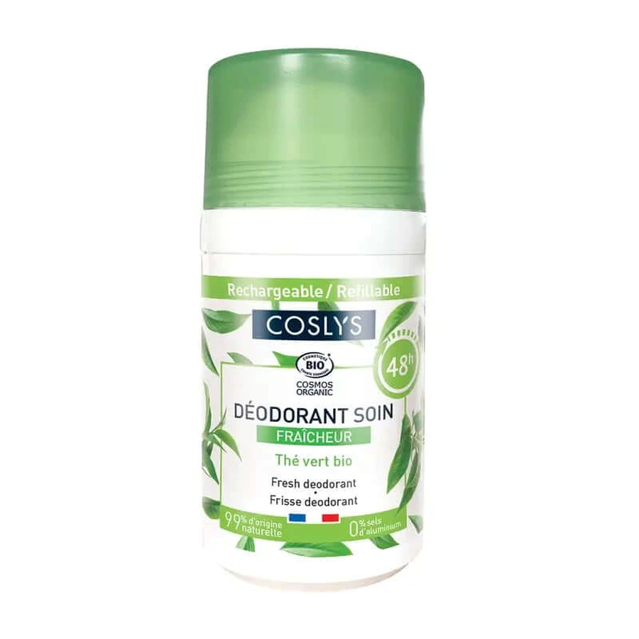 Déodorant Coslys Fraîcheur (Thé vert + Aloe Vera), 1000 ml