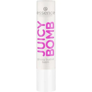 Essence Glossy Lip Balm Juicy Bomb Transparent, 2.5 gr.