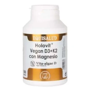 Equisalud Holovit Vegan D3+K2 Met Magnesium 180 Capsules