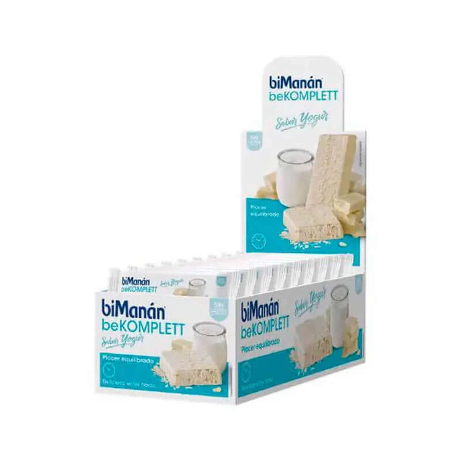 biManán Bekomplett Yogurt Flavored Bars 24 units