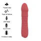 Intensiver Juni Up &amp; Down 10 Vibrationen Rot