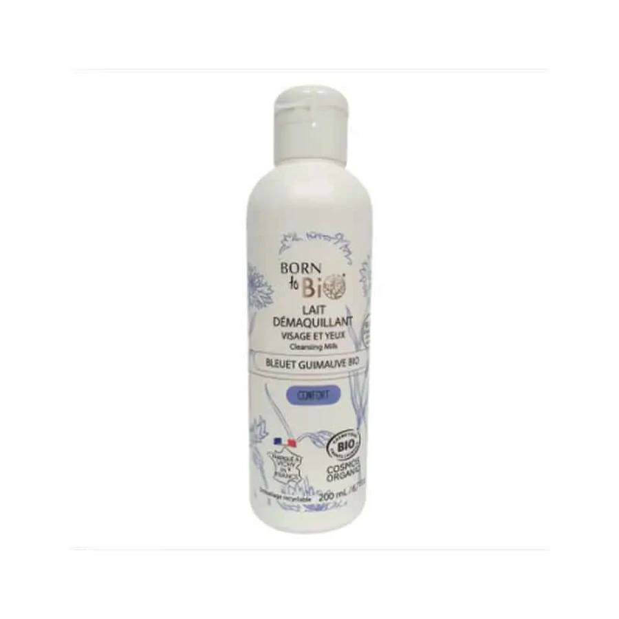 Born To Bio Cleansing Milk Rose & Blueberry Floral Water 200Ml. Bio