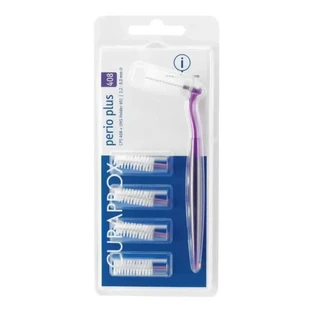 Curaprox Interdental Perio Plus 408 Purple + Handle, 5 units
