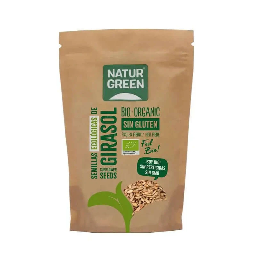 Naturgreen Zonnebloemzaad Bio, 225 g