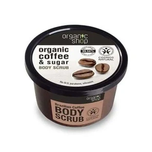 Organic Shop Brazilian Coffee Body Scrub 250Ml