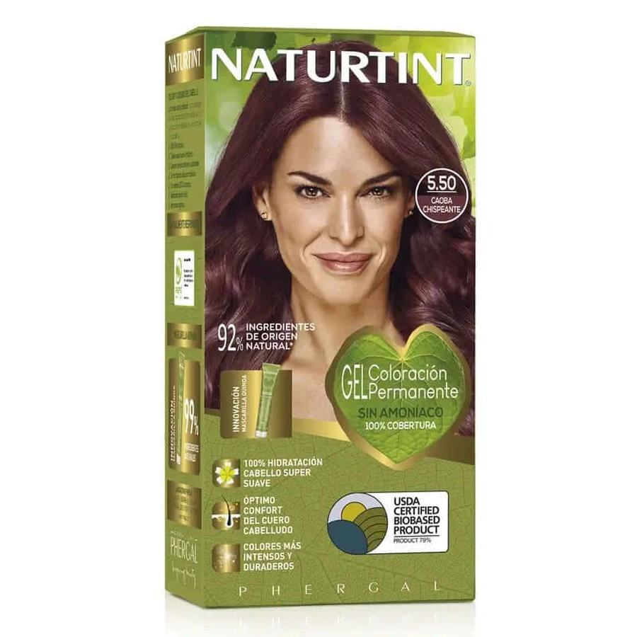 Naturtint Permanent Hair Color Ammonia Free Hair Color 5.50 - Sparkling Mahogany