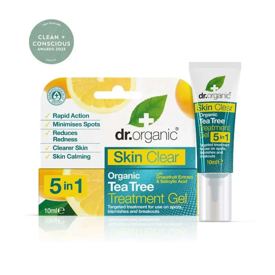 Dr. Organic Skin Clear 5 In 1 Gel Treatment 10Ml