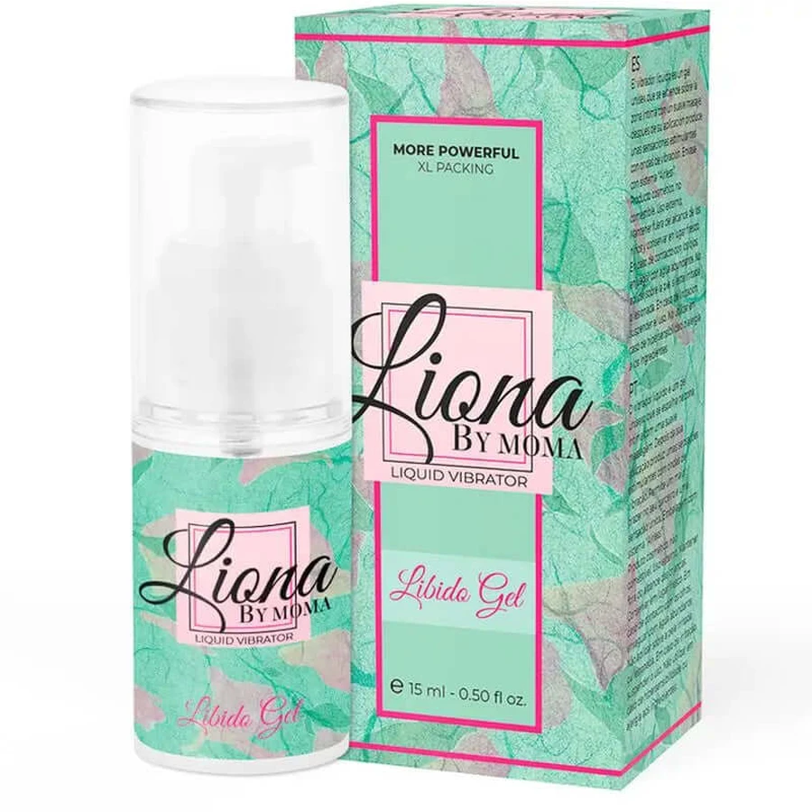 Liona By Moma Vibrator Liquid Vibrator Libido Gel 15 Ml