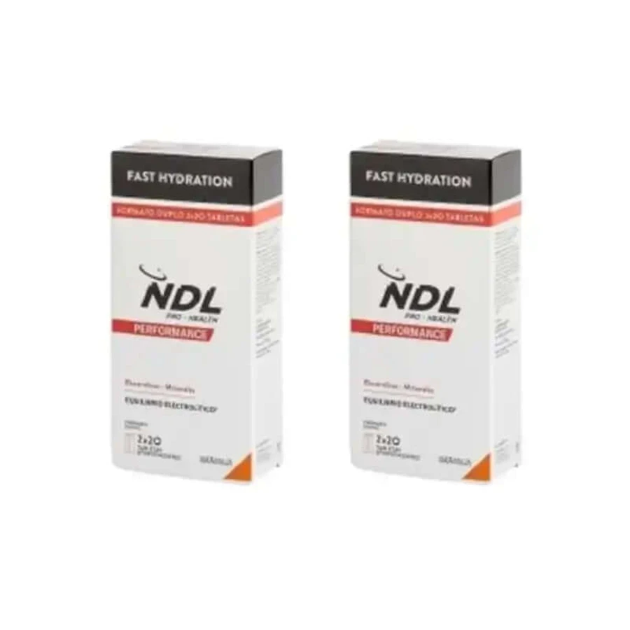 Ndl Pro-Health Ndl Pro-Health Rapid Hydration Effervescent Tablets Orange Flavor, Pack 4, 80 Tablets