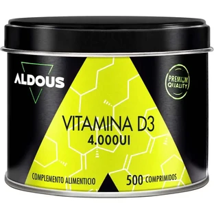 Aldous Bio Vitamine D3 4000 Ui Aldous , 500 tabletten