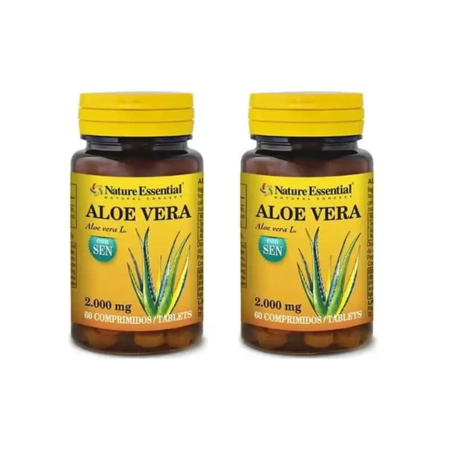 Nature Essential Aloë Vera , 2X60 tabletten