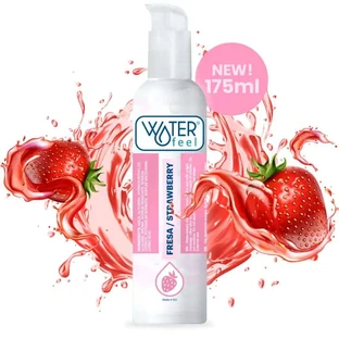 Waterfeel Lubrifiant à base d'eau Fraise 175 Ml - En It Nl Fr De