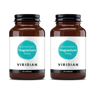 Viridian Magnesium Hoog Potent 300Mg, 2X30Cap.Veg