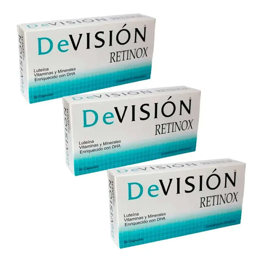 Devision Pack Retinox, 3 X 30 Capsules