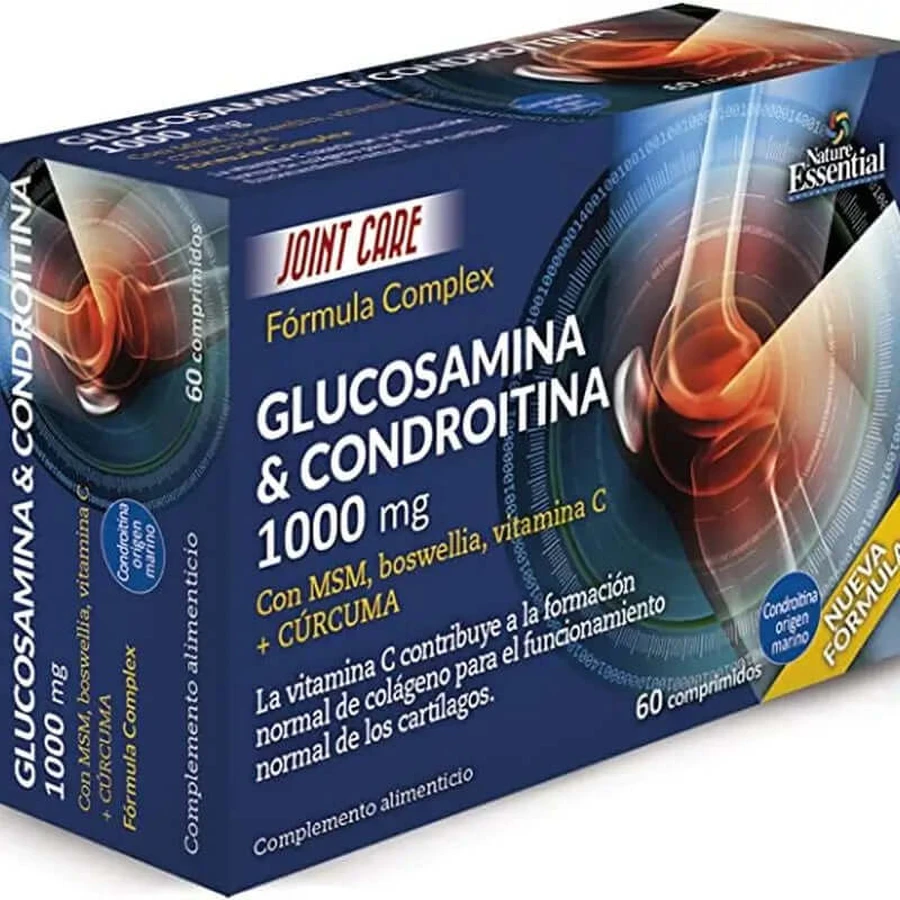 Nature Essential Blister Glucosamine + Chondroïtine + Msm , 60 gélules