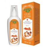 Olio per il corpo con olio di argan ed estratto di carota grassa con una nota floreale, 200 ml, Verre de Nature, Verre de Nature