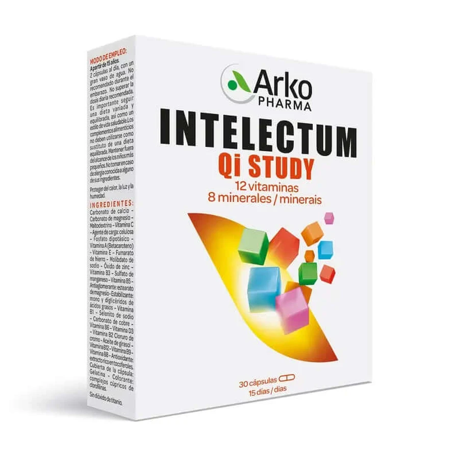 Arkopharma Intelectum Studie, 30 capsules