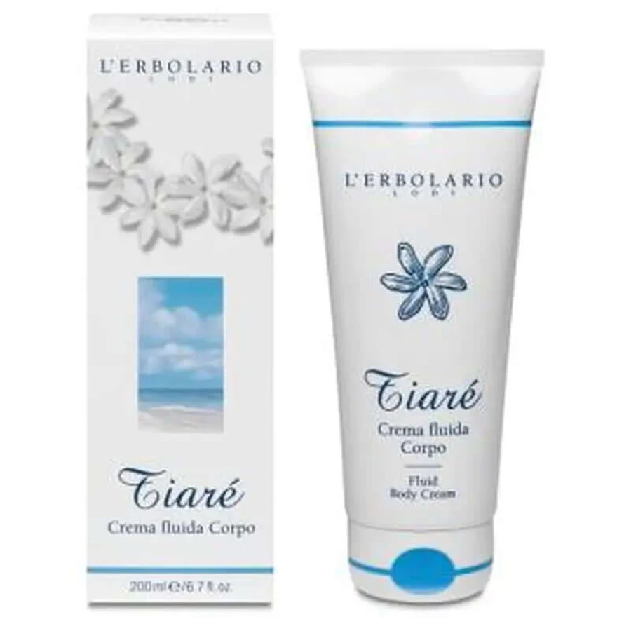 L'Erbolario Tiare Fluid Body Cream 200Ml