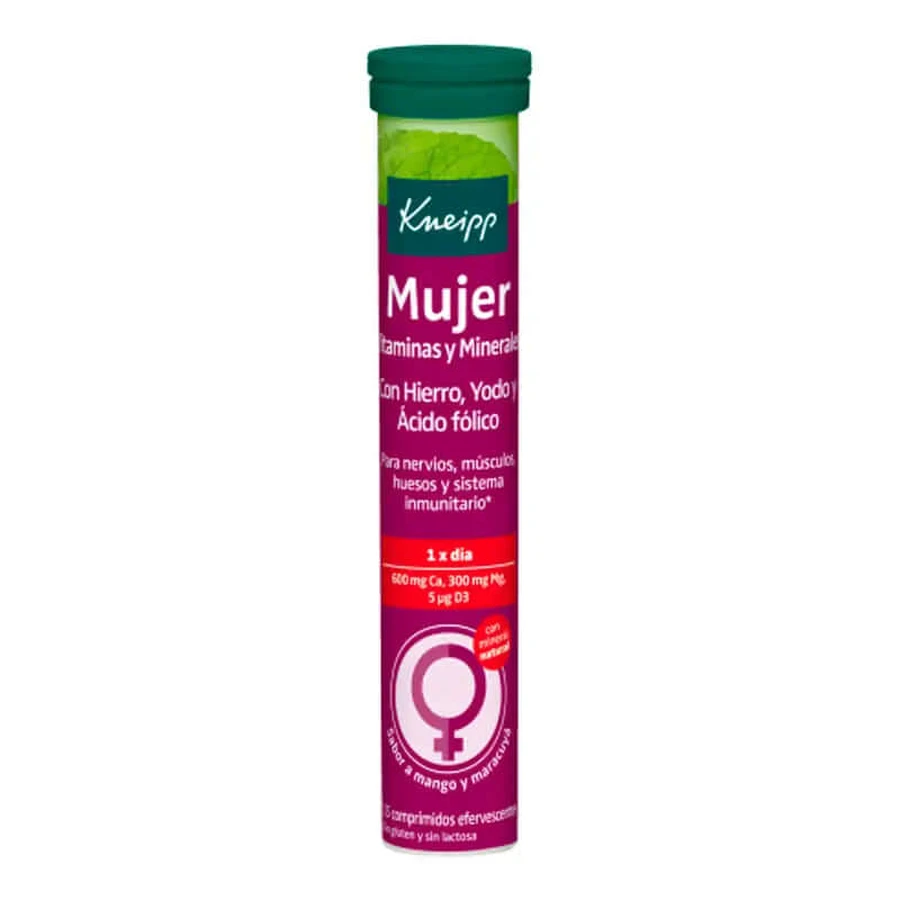 Kneipp Women's Vitamins and Minerals, 15 comprimés