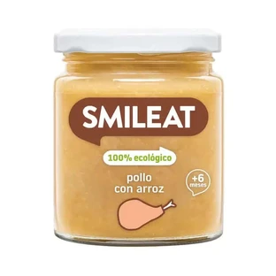 Smileat Tarrito Pollo con Arroz, 230 gr
