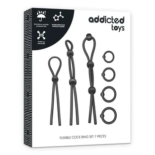 Addicted Toys 7 Ring Silikon Flexible Ring Kit