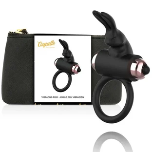Coquette Chic Desire Cock Ring Vibrerende Ring Zwart/Goud