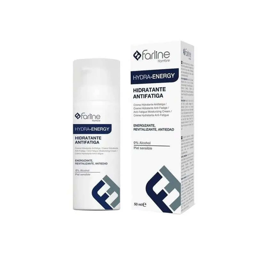 Hidratant de față anti oboseală pentru bărbați Farline Hydra-Energy, 50 ml