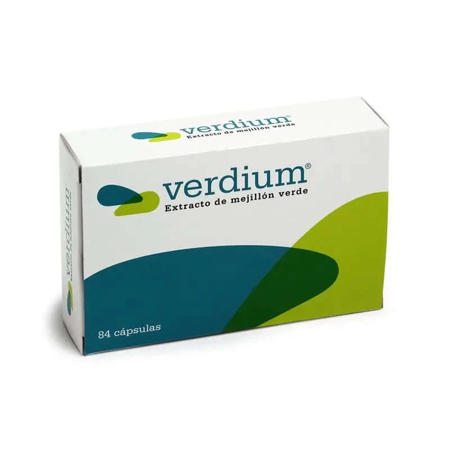 Plantis Verdium Groene Mossel, 84 Capsules
