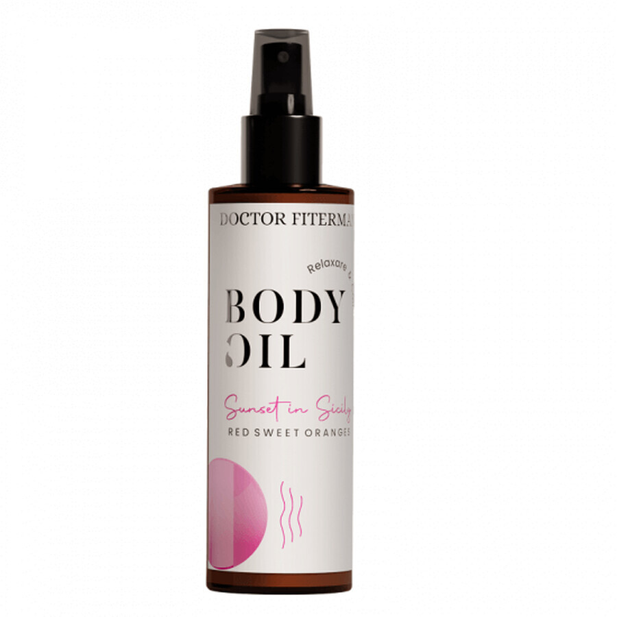 Sunset in Sicily body oil, 150 ml, Doctor Fiterman