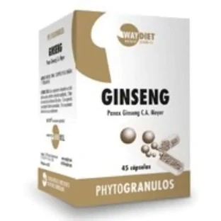 Waydiet Natural Products Ginseng Phytogranulos 45Caps