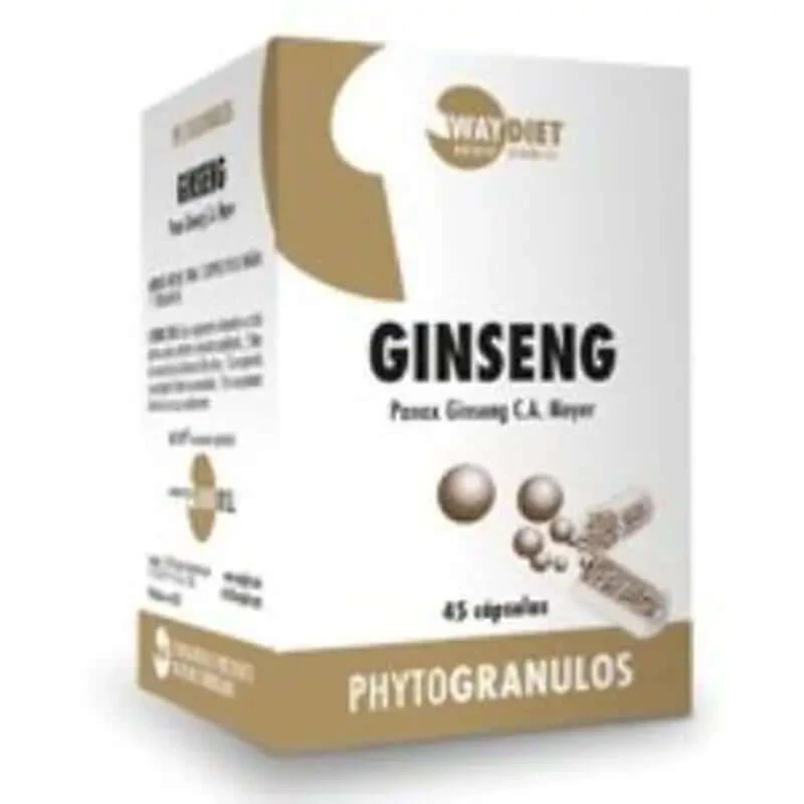 Waydiet Natural Products Ginseng Phytogranulos 45Caps