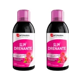 Forté Pharma Duplo Slim Drainage Framboos, 2 x 500 ml