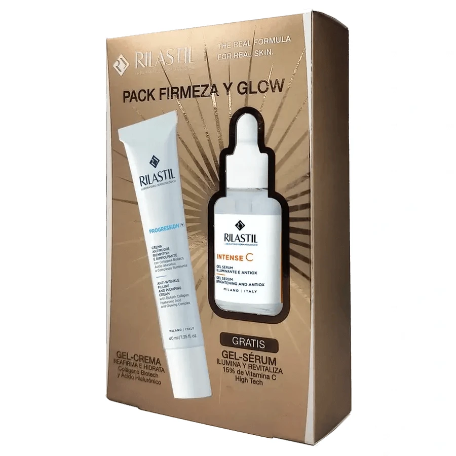 Rilastil Firmeza Y Glow Dermatologico, 40 ml + 15 ml