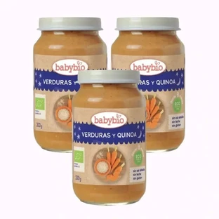 Babybio Traditional Quinoa Menu, Pack 3 x 200 grams