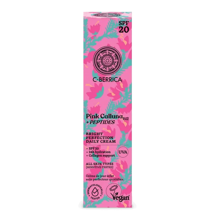 Natura Siberica Crema De Día Facial Para Una Piel Perfecta Y Luminosa Spf 20 , 50 ml