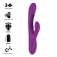 Intense Apollo Rechargeable Multifunction Vibrator 7 Vibrations With Oscillating Tongue Purple