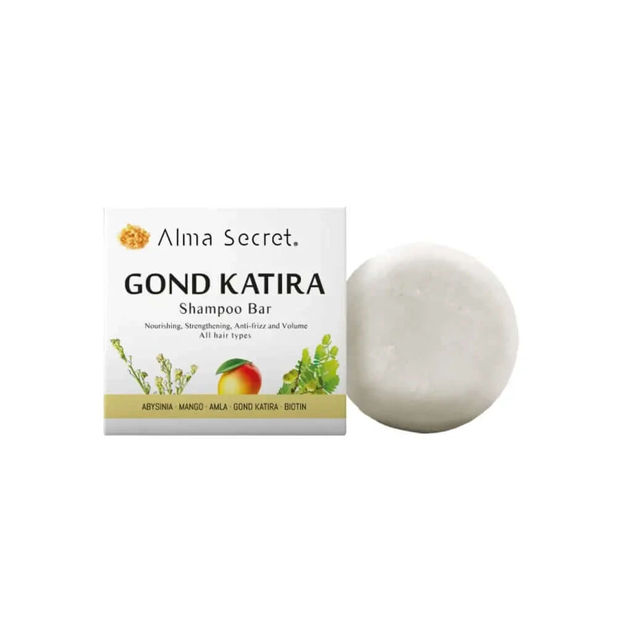 Alma Secret Gond Katira Solid Shampoo (Strengthening, Moisturizing, Anti-Frizz)