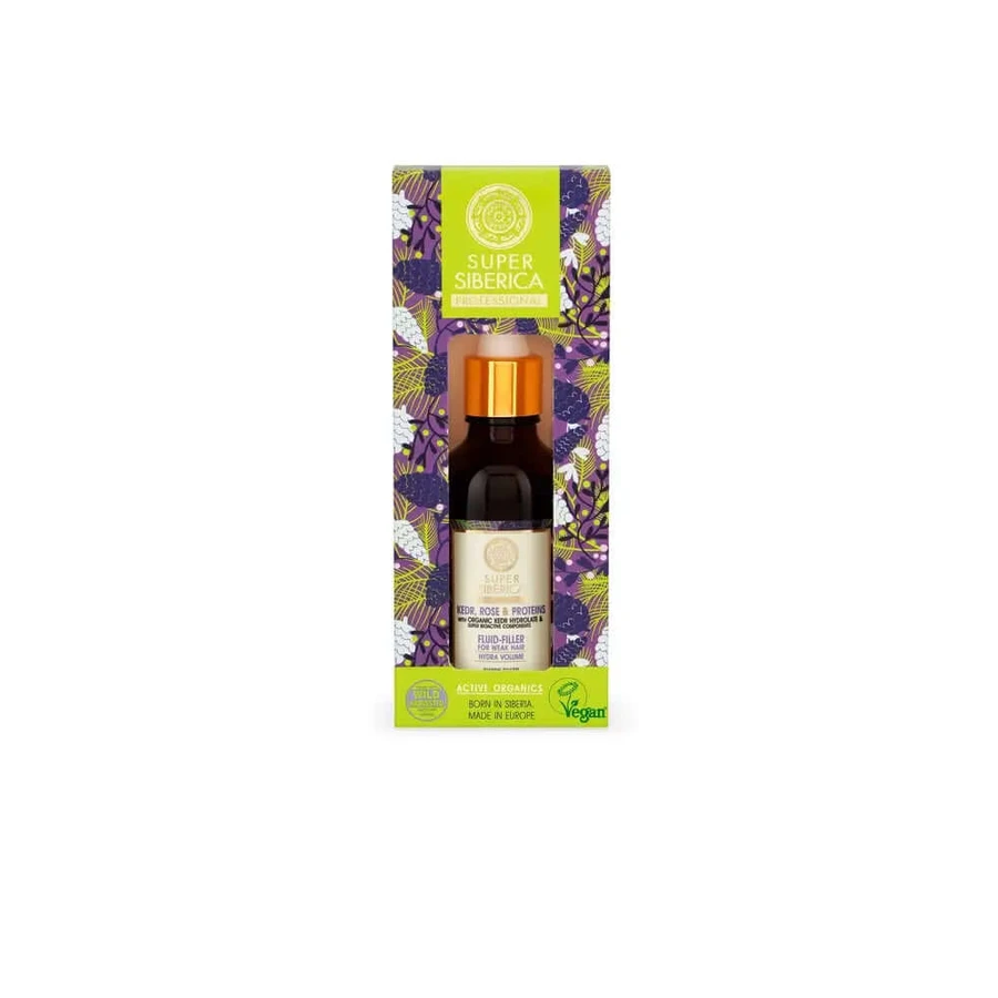Agafja Hair Replenishing Fluid Kiefer, Rose und Protein, für schwaches Haar, 50Ml