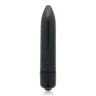 Glossy Dunne Vibrator Zwart