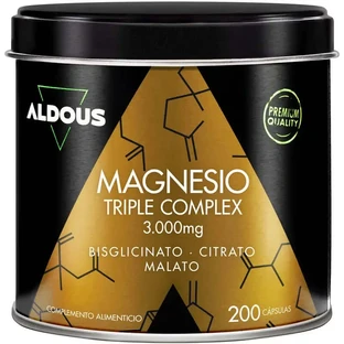 Aldous Bio Magnesium Complex Triple 3000Mg, 200 Kapseln