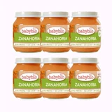Babybio Karottenglas, Packung 6 x 130 Gramm