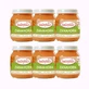 Babybio Carrot Jar, Pack 6 x 130 grams