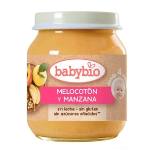 Babybio Pfirsich-Apfel, 130 Gramm