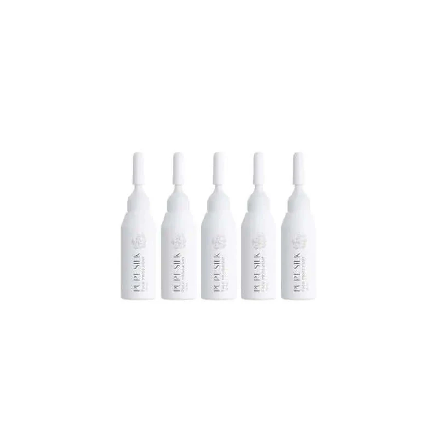 Farma Dorsch Pure Silk Traitement hydratant ultra léger avec vitamines, 10Ml X 5Amp, 50 ml