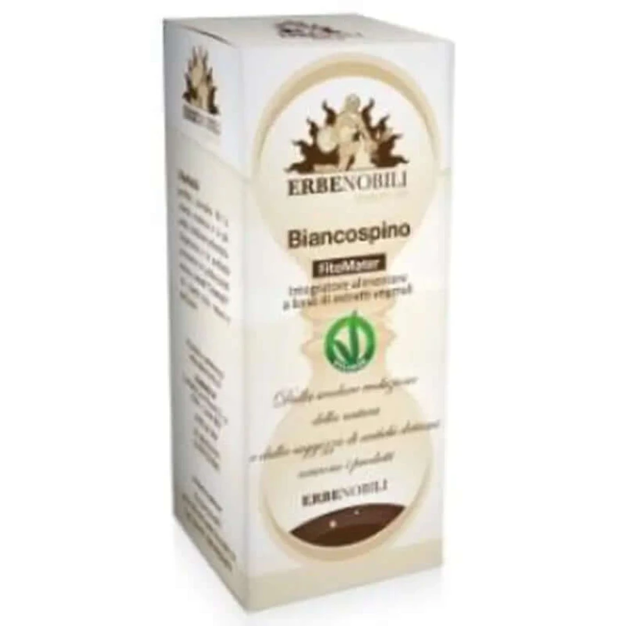 Erbenobili Weißdorn Biancospino Extrakt Fitomater 50Ml