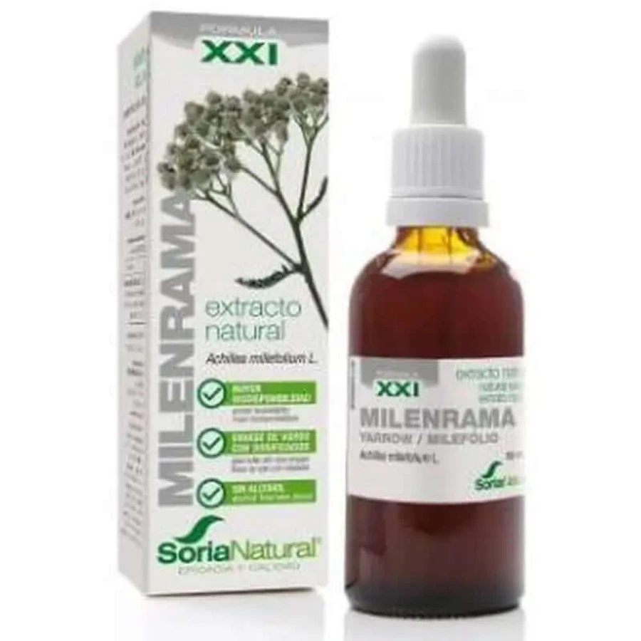 Soria Natuurlijk Ext. Duizendblad Xxi 50Ml. S/Al