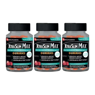 Forté Pharma Triplo Xtraslim Max Reducer Gummi 3 x 60 Bonbons