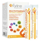 Farline Multivitamine met calcium en magnesium, 30 bruistabletten