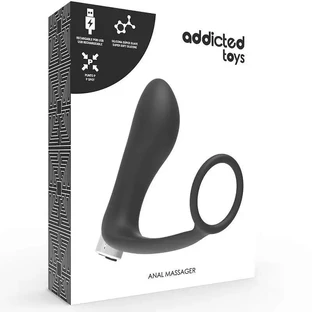 Addicted Toys Oplaadbare Prostaat Vibrator Zwart Model 3