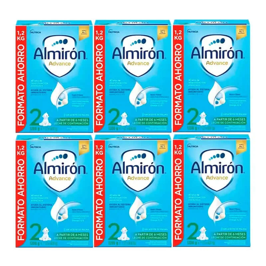 Almirón Advance 2, Pack 6 x 1200g